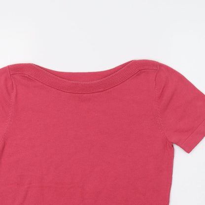 Next Womens Pink   Pullover Jumper Size 10
