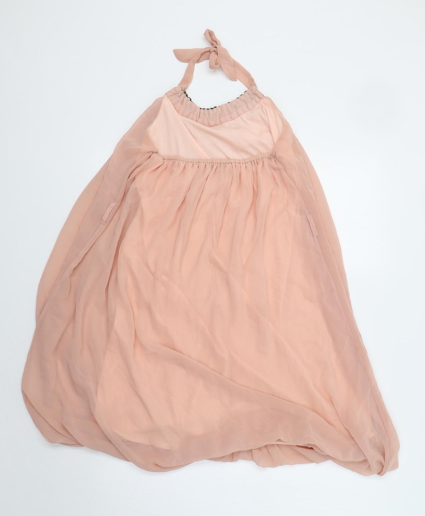 Fashion Union Womens Pink   Tunic Tank Size M  - Embellished Collar