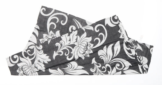Bonmarché Unisex Silver Floral   Scarf