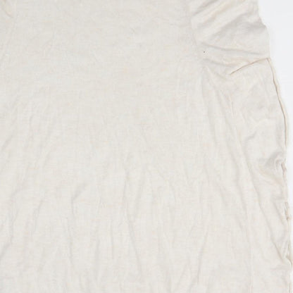 Zara Knit Womens Ivory   Basic Blouse Size M