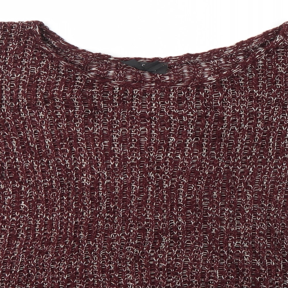 Topshop Womens Brown   Pullover Jumper Size 8
