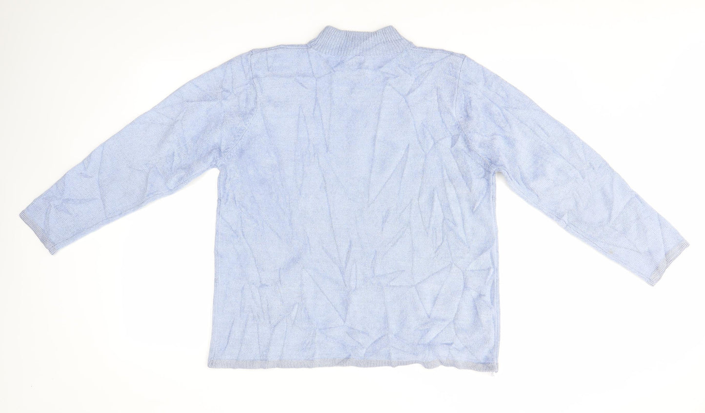 Fay Louise Womens Blue   Pullover Jumper Size L