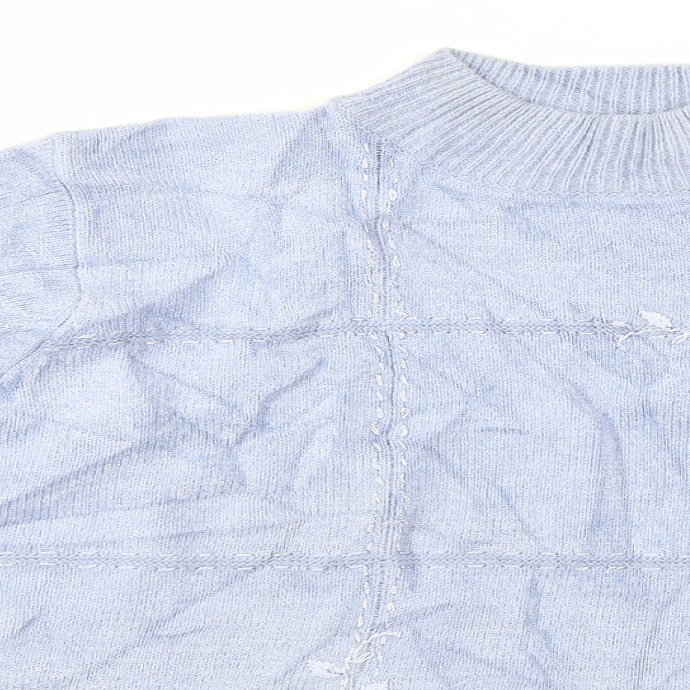 Fay Louise Womens Blue   Pullover Jumper Size L
