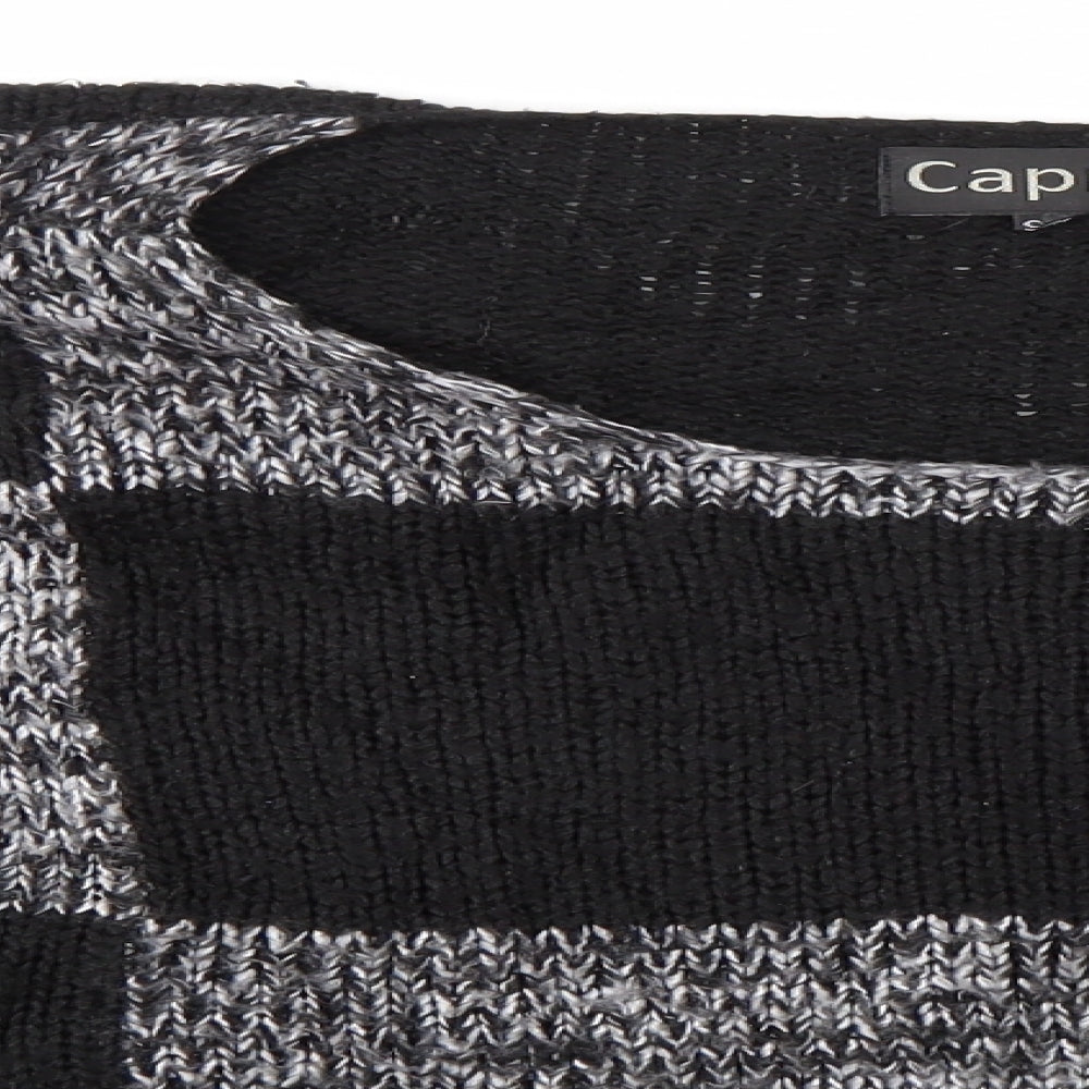 Capri Womens Black   Pullover Jumper Size S