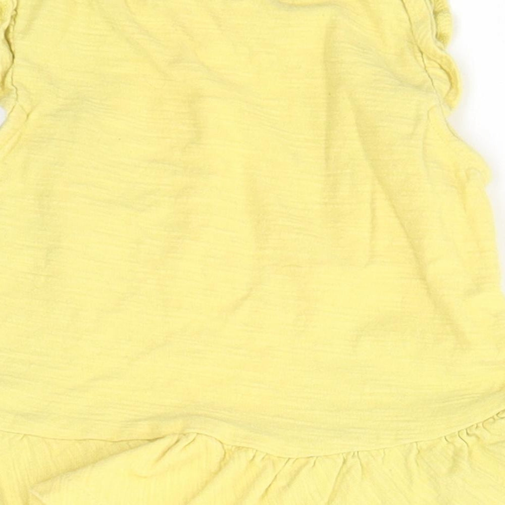 Mothercare Baby Yellow   Basic Blouse Size 9-12 Months