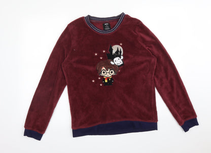 Preloved Primark Womens Red   Pullover Sweatshirt Size S  - HARRY POTTER - Front