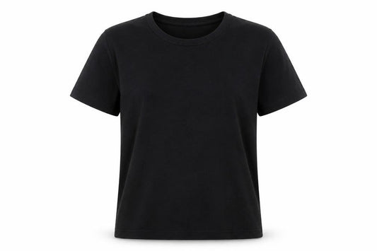 EWM Womens Black   Basic T-Shirt Size L
