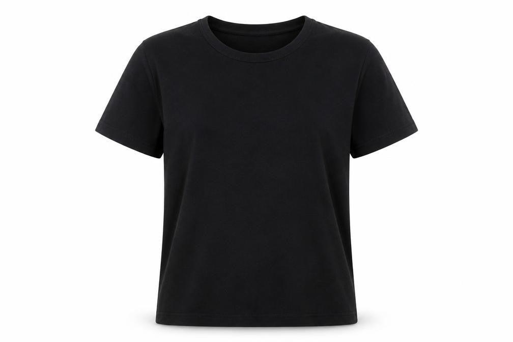 EWM Womens Black   Basic T-Shirt Size L