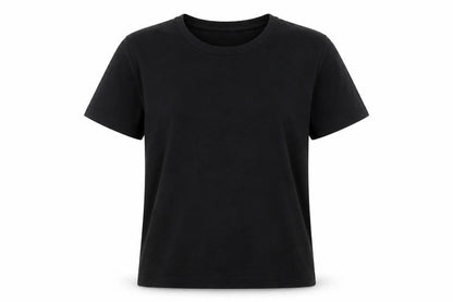 EWM Womens Black   Basic T-Shirt Size L