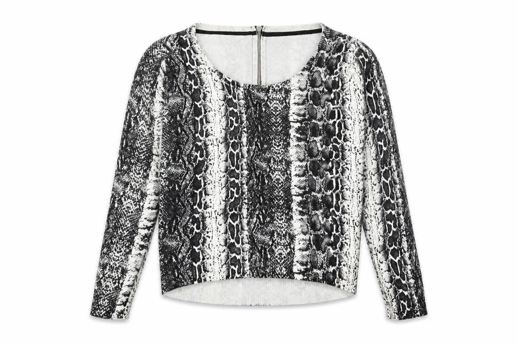 Star Womens Multicoloured Animal Print  Pullover Jumper Size 12