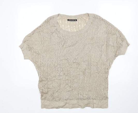 Encuentro Womens Brown   Pullover Jumper Size XL