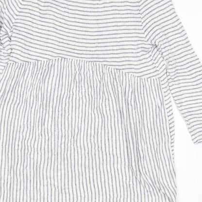 Tu Womens Multicoloured Striped  Pullover Jumper Size 12
