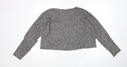 Topshop Womens Grey   Pullover Jumper Size 8