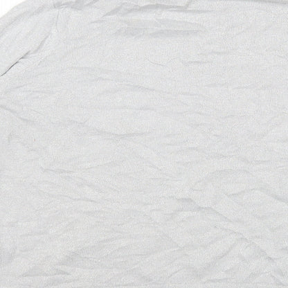 Bonmarché Womens Silver Pullover Jumper Size M