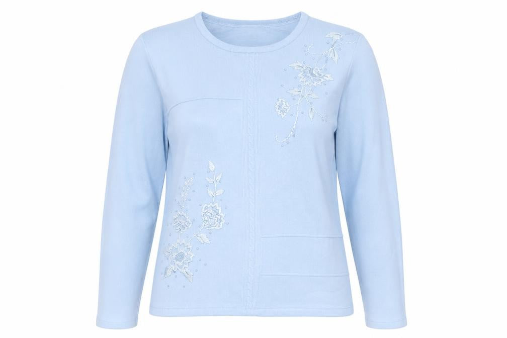 Fay Louise Womens Blue   Pullover Jumper Size XL