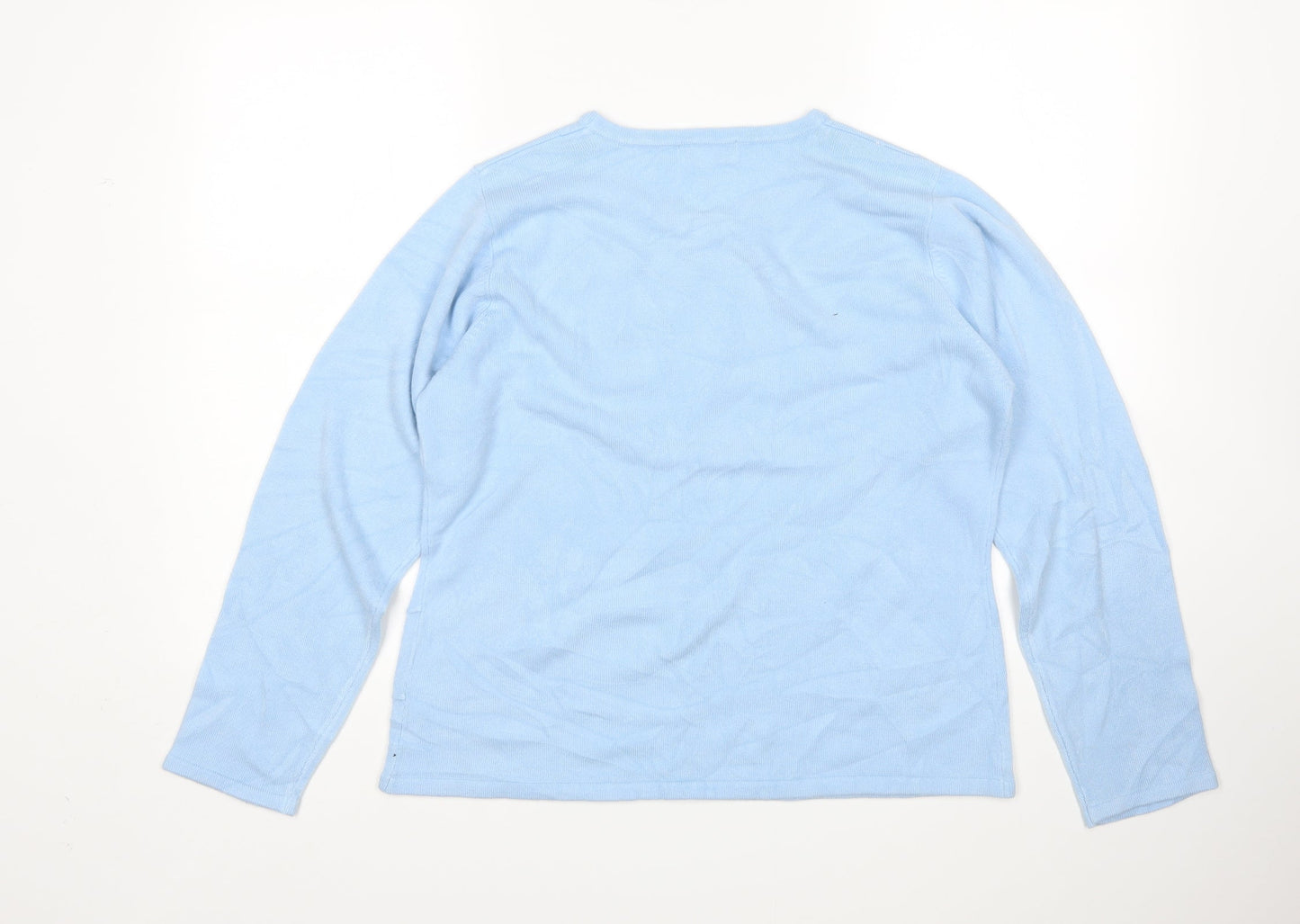 Fay Louise Womens Blue   Pullover Jumper Size XL