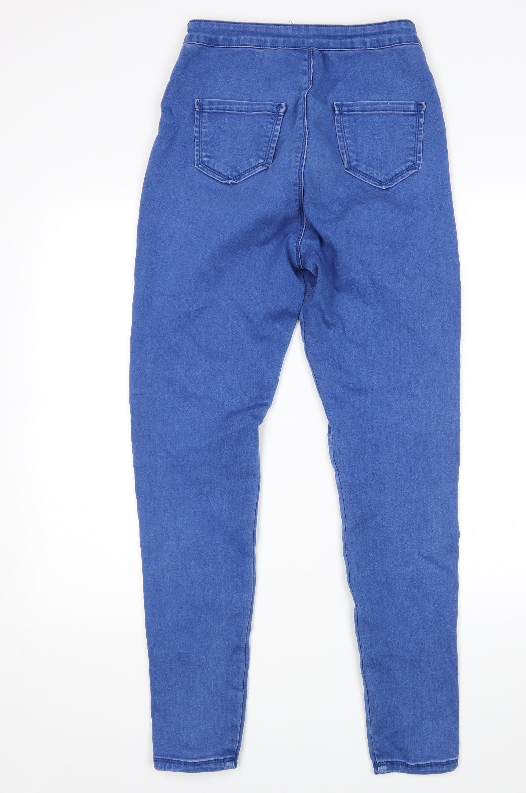 Missguided Womens Blue   Skinny Jeans Size 10 L28 in