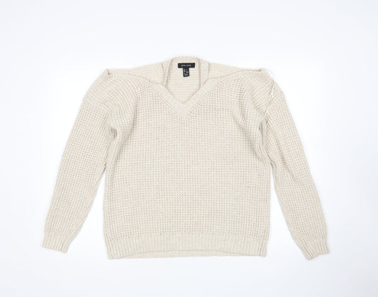 New Look Womens Beige   Pullover Jumper Size S