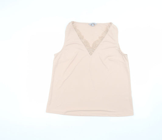 H&M Womens Pink   Basic Blouse Size M