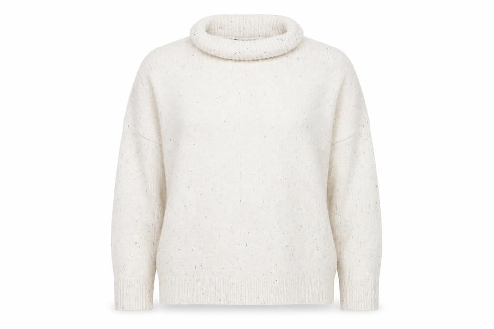 Oasis Womens White   Pullover Jumper Size M