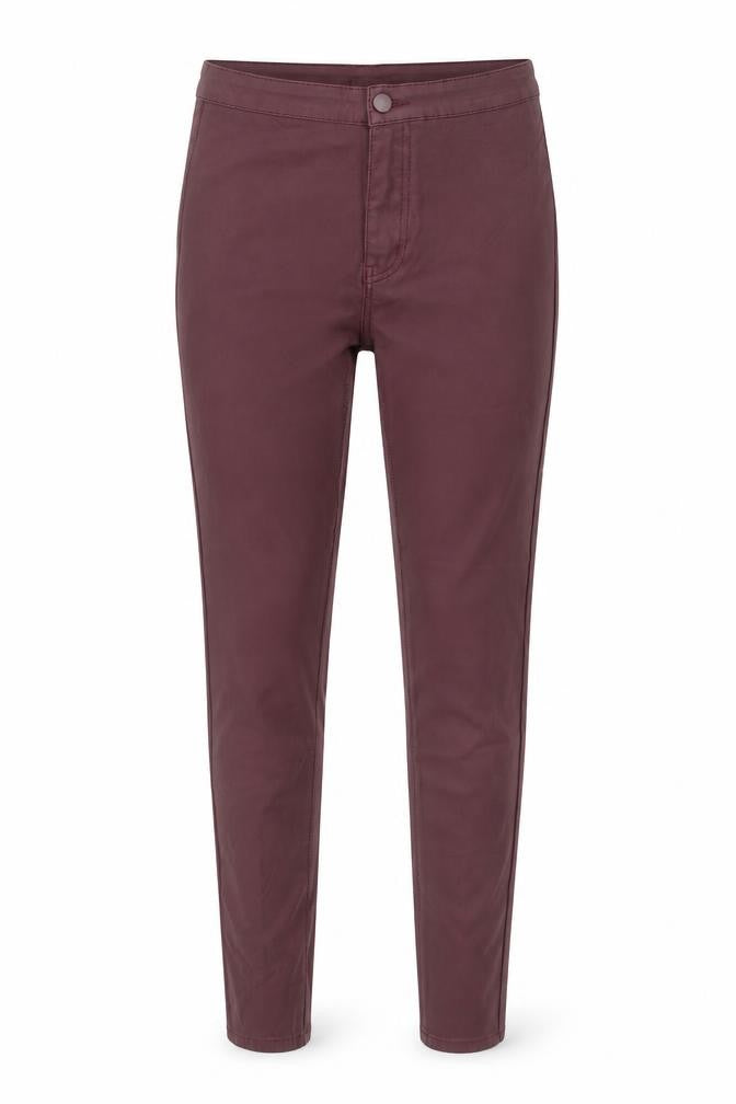 Estee Brown Womens Purple   Trousers  Size 12 L28 in