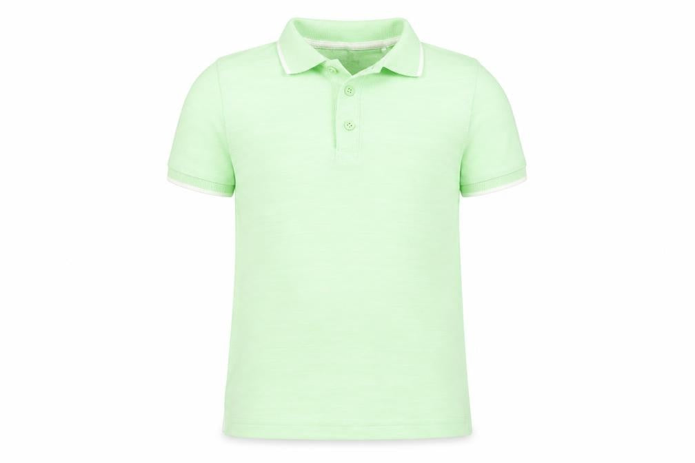 TU Boys Green   Basic Polo Size 5 Years