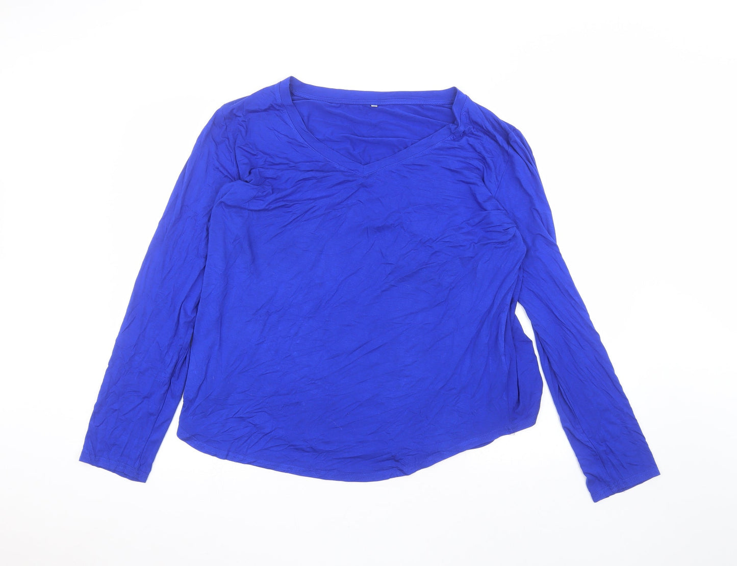 Preworn Womens Blue   Basic T-Shirt Size 2XL