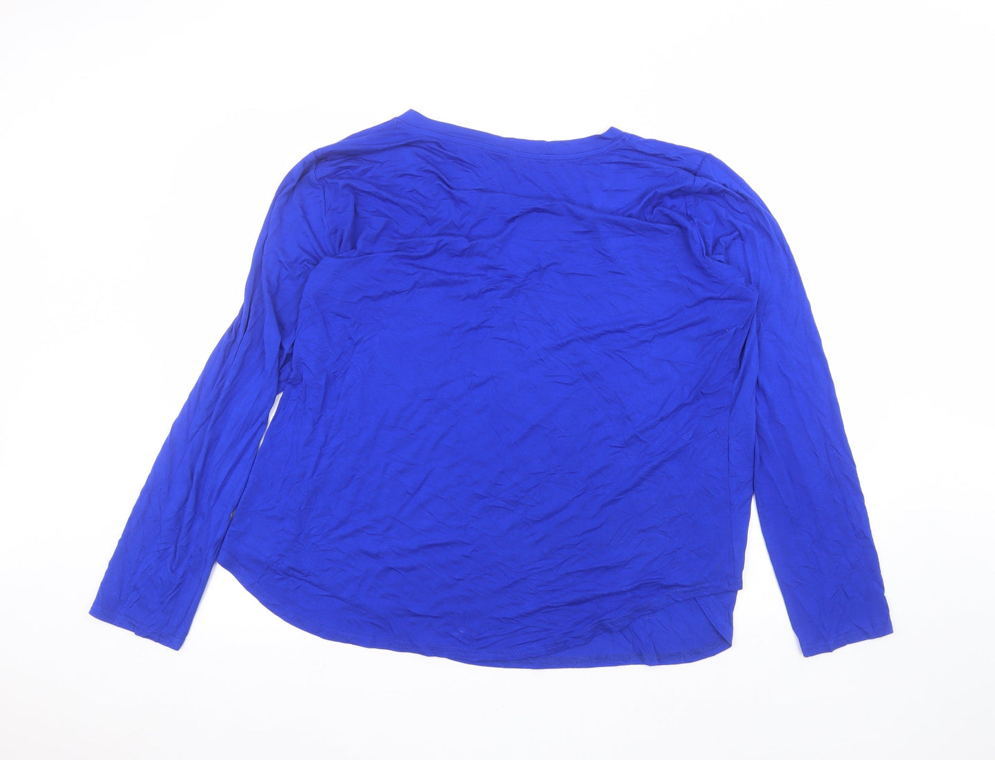 Preworn Womens Blue   Basic T-Shirt Size 2XL