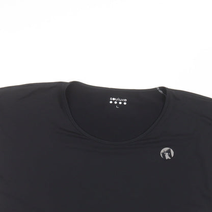 Matalan Womens Black   Basic T-Shirt Size L