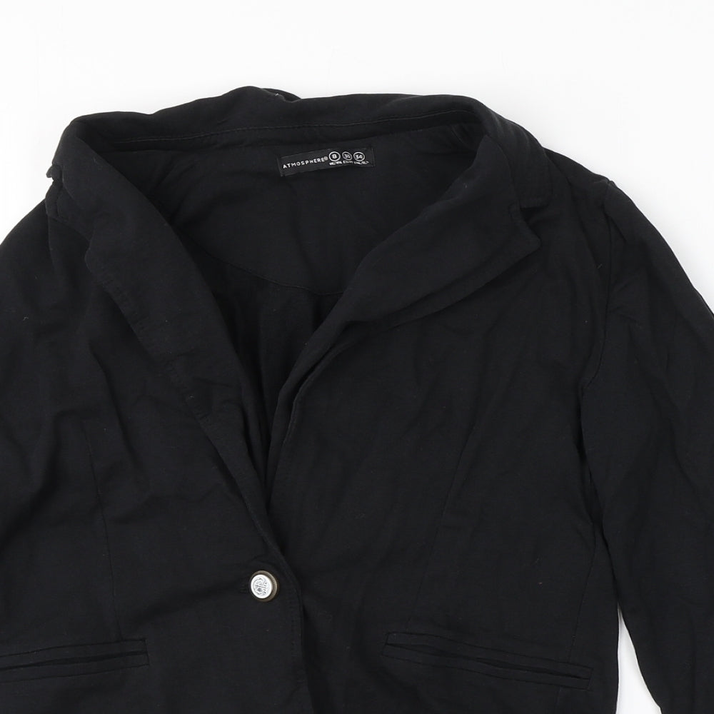 Atmosphere Womens Black   Jacket  Size 8