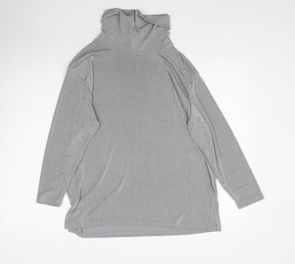 Preworn Womens Grey   Basic T-Shirt Size L