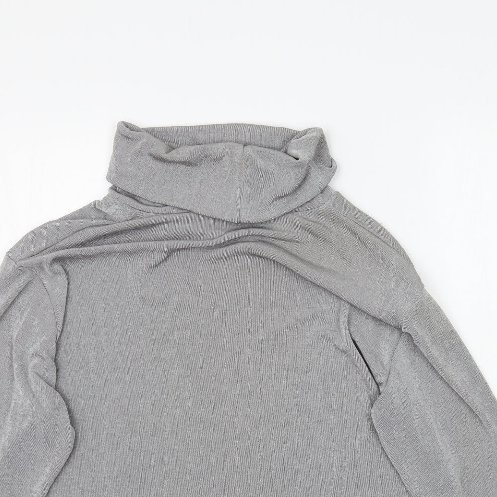 Preworn Womens Grey   Basic T-Shirt Size L
