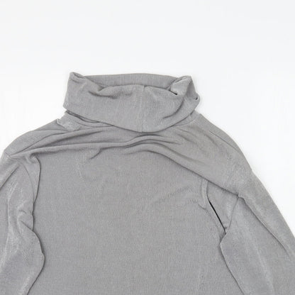 Preworn Womens Grey   Basic T-Shirt Size L