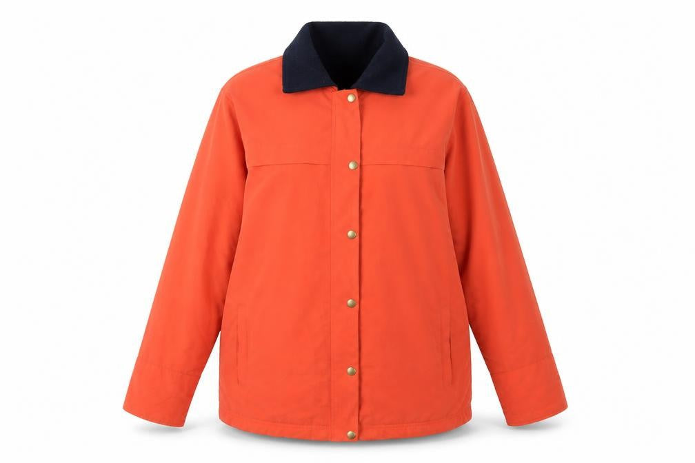 Marks & Spencer Womens Orange   Jacket Coat Size 14