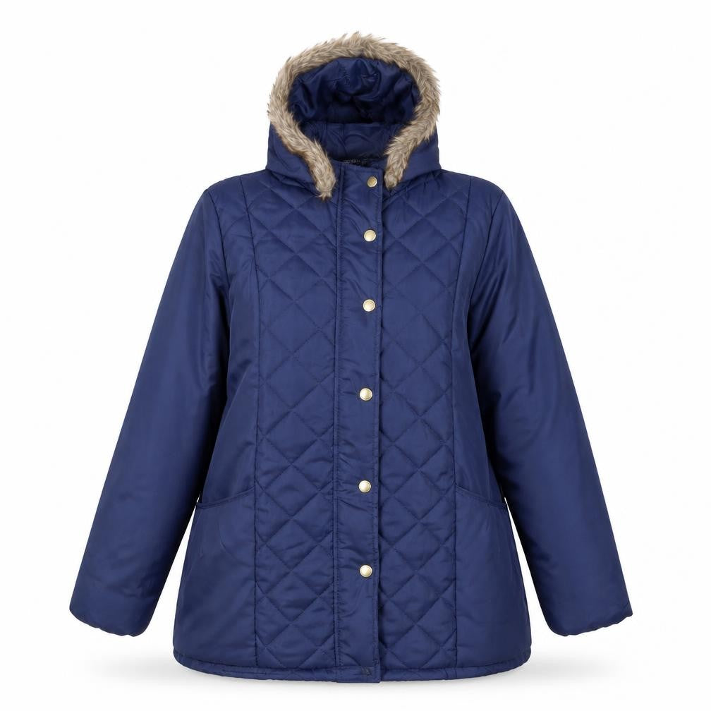 Anna de Lancay Womens Blue   Jacket Coat Size M