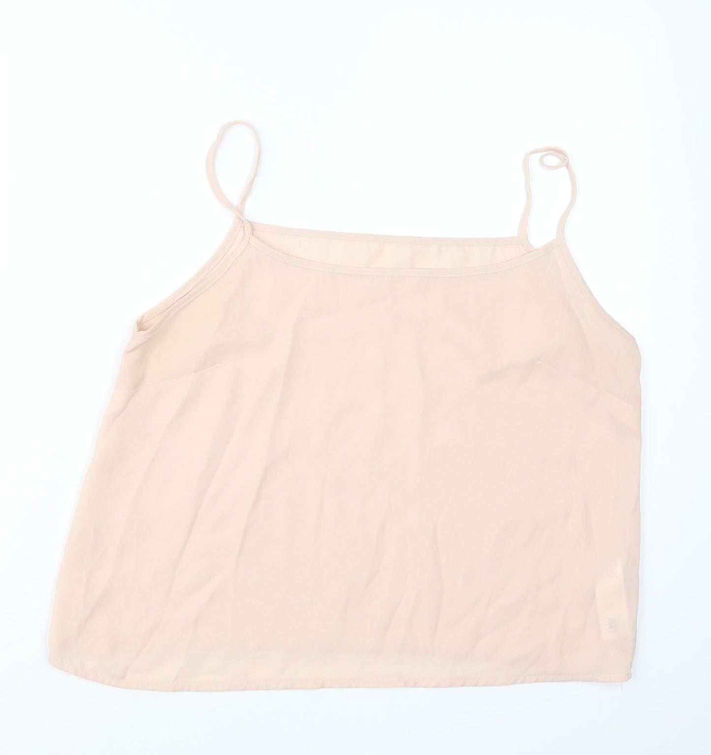 New Look Womens Pink   Camisole T-Shirt Size 12