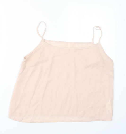 New Look Womens Pink   Camisole T-Shirt Size 12