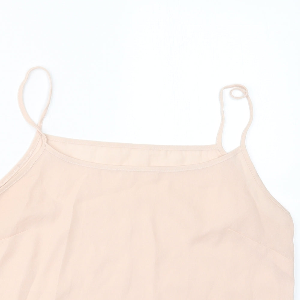 New Look Womens Pink   Camisole T-Shirt Size 12