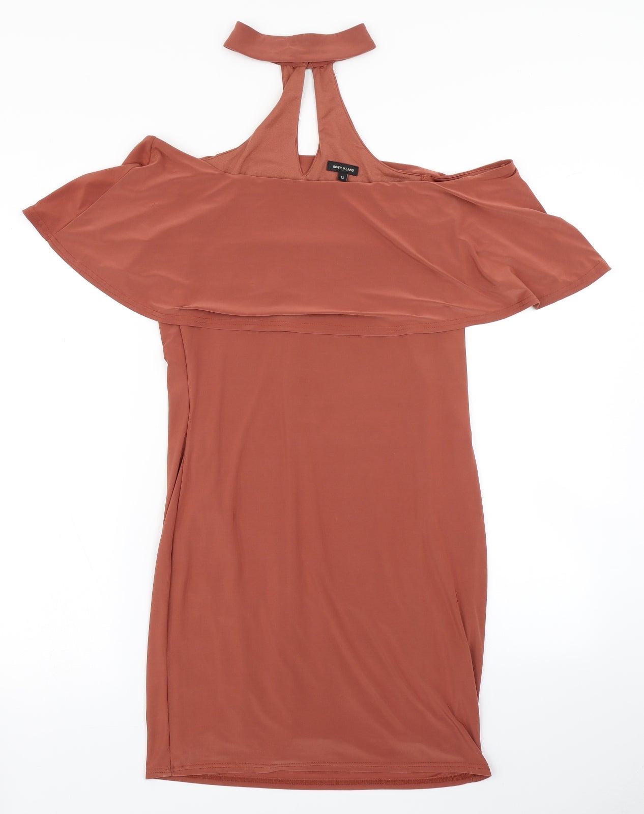 River Island Womens Brown   Bodycon  Size 12