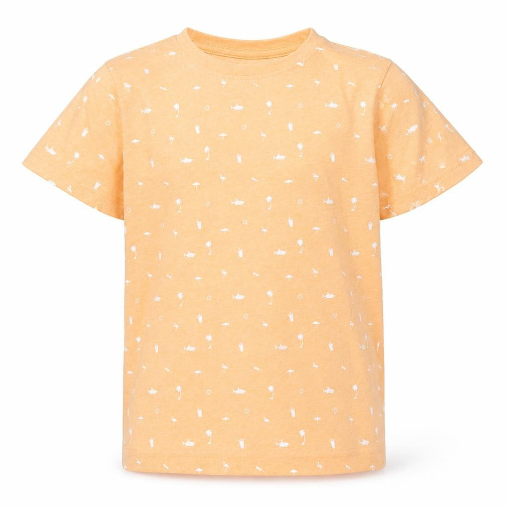 Primark Boys Orange   Basic T-Shirt Size 7-8 Years