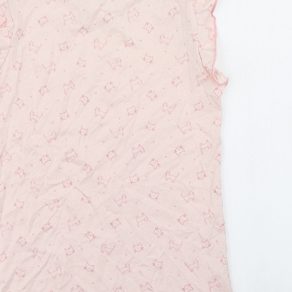 La Redoute Girls Pink   Basic T-Shirt Size 12 Years