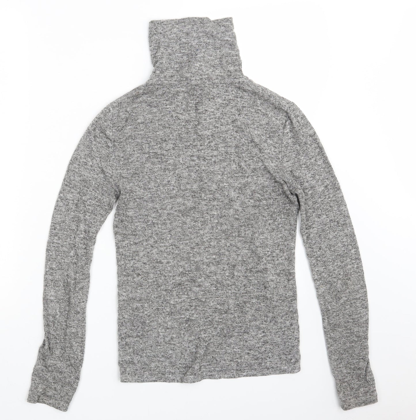 FOREVER 21 Womens Grey  Rayon Pullover Sweatshirt Size S