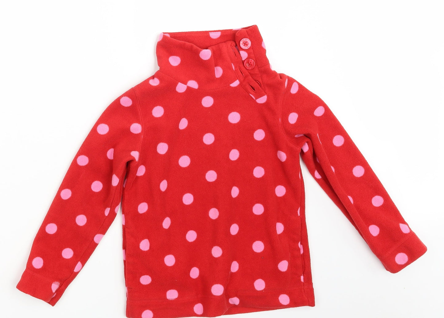 NEXT Girls Red Polka Dot  Pullover Jumper One Size
