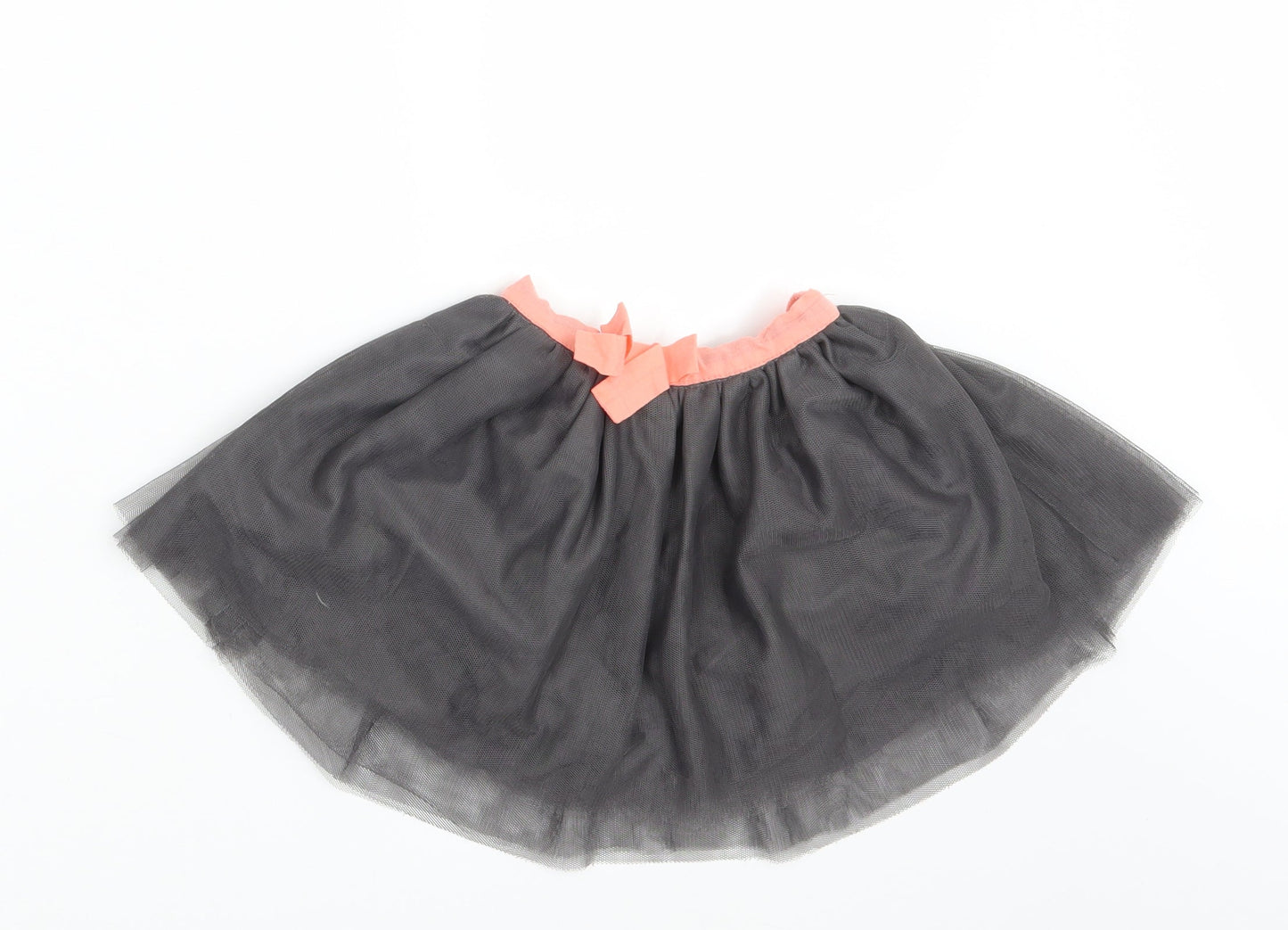 mamas & papas Girls Grey   Mini Skirt Size 9-12 Months