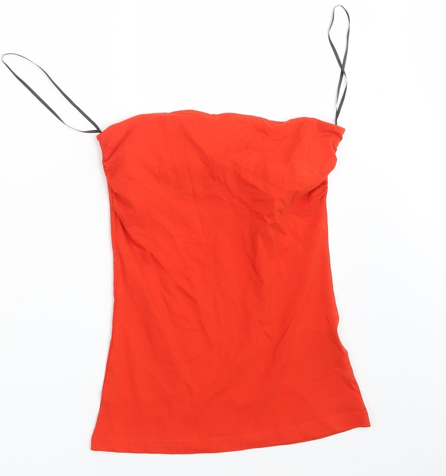 H&M Womens Red   Cropped Tank Size XS