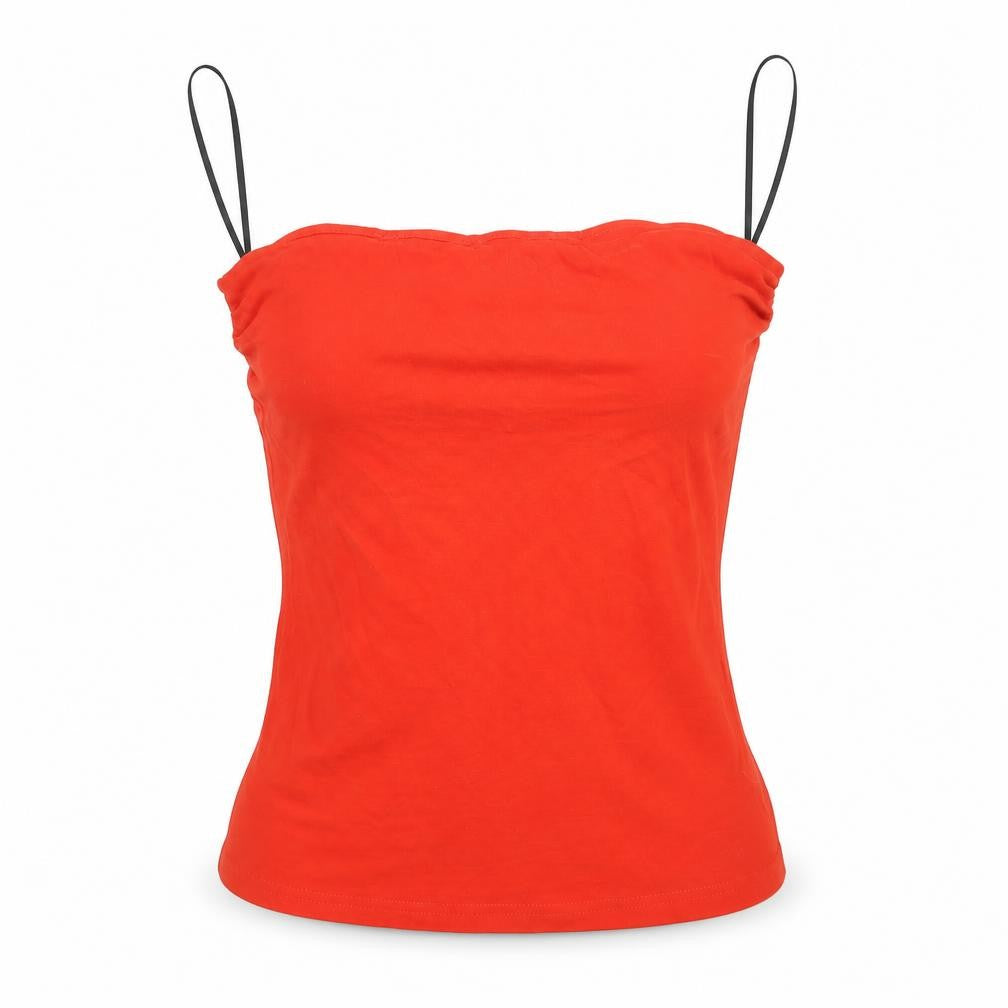 H&M Womens Red   Cropped Tank Size XS