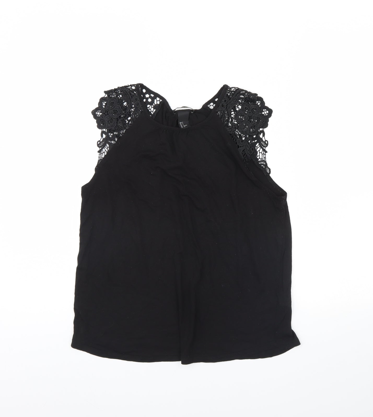 H&M Womens Black   Basic Tank Size S