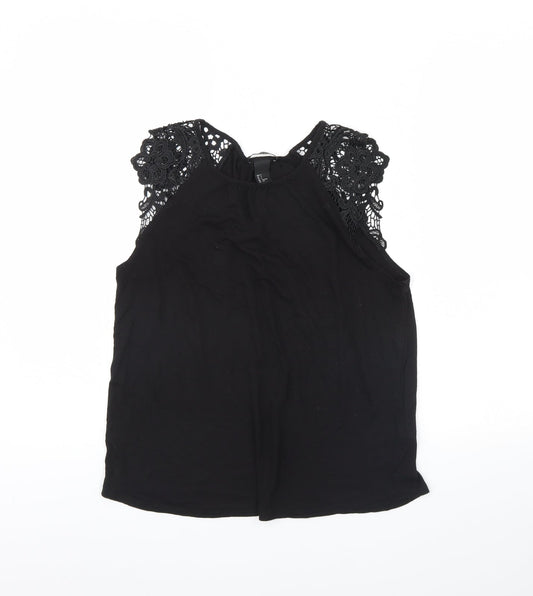 H&M Womens Black   Basic Tank Size S