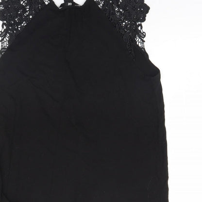 H&M Womens Black   Basic Tank Size S