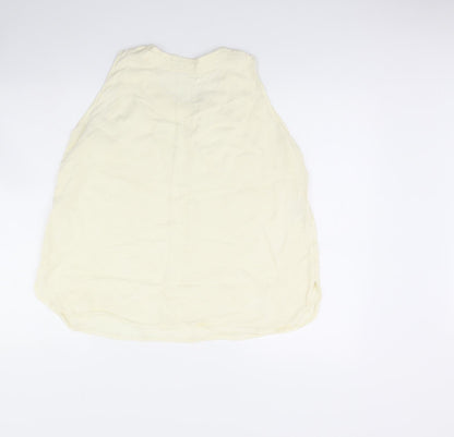 Nightingales Womens Yellow   Basic Tank Size L